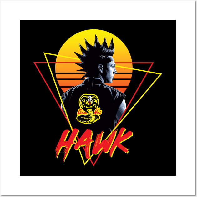 Cobra Kai - Hawk Wall Art by MokeyDesign